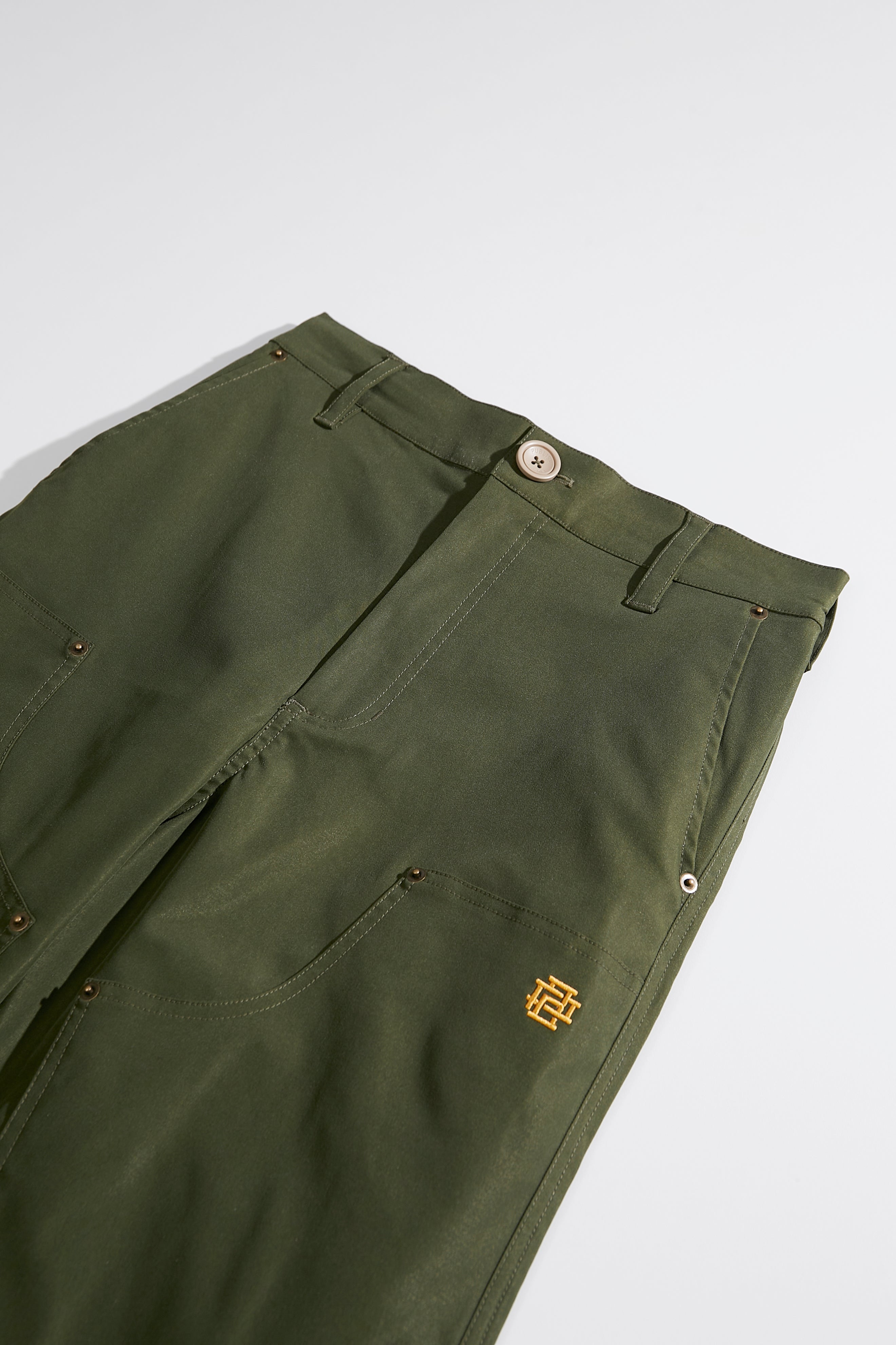 韓国商品/POETO Work pants set Waist Fit Serge 23 Edo-Style Tobi Pants