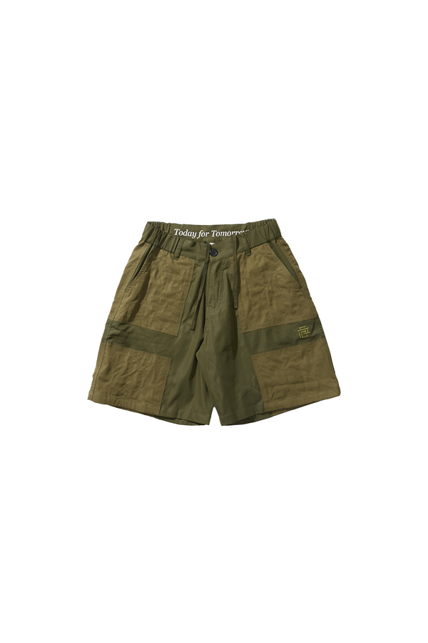 PBYPB Patch Wide Shorts - PublishByPublishBrand