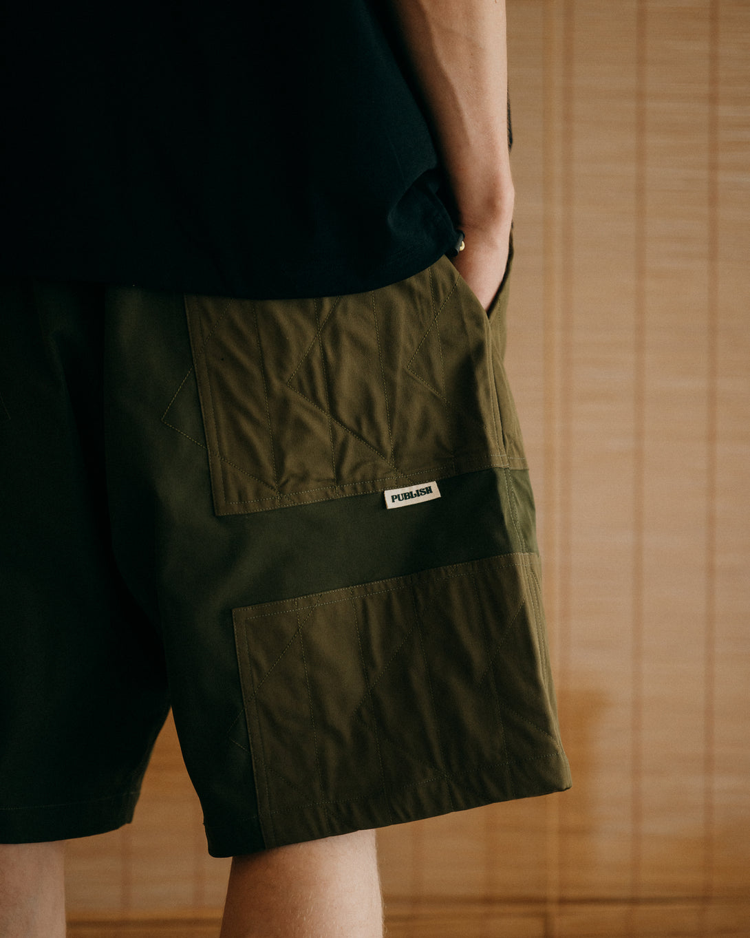 PBYPB Patch Wide Shorts - PublishByPublishBrand